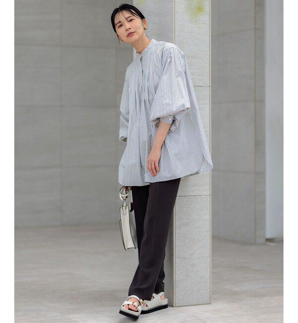 23区「【洗える】CANCLINI ボリュームデザイン ブラウス」|シャツ・ブラウス|