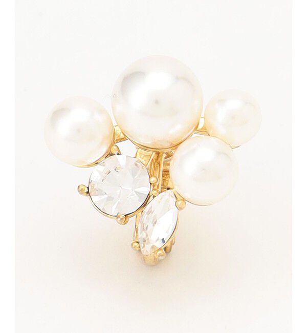 ANY SIS「パール調 イヤリング」|イヤリング|