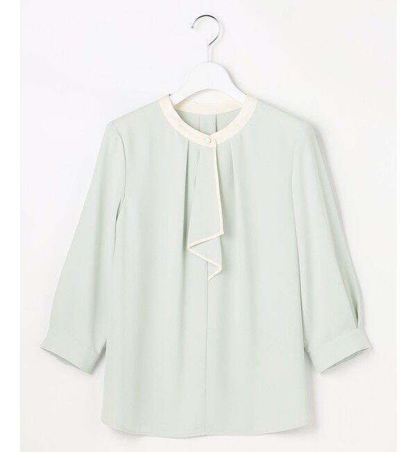 ANY SIS「ボウタイツイル ブラウス」|シャツ・ブラウス|