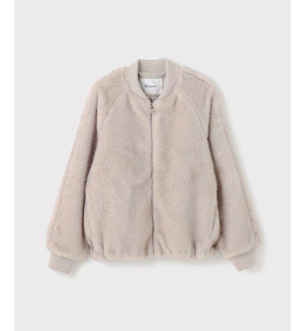 Diagram「フェイクミンクファーブルゾン」|ブルゾン・スタジャン|