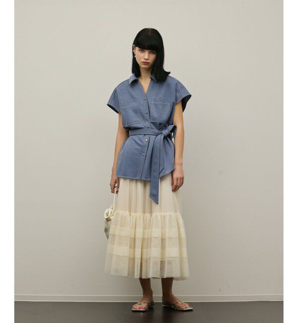 Diagram「チュールティアードスカート」|スカート|キナリ