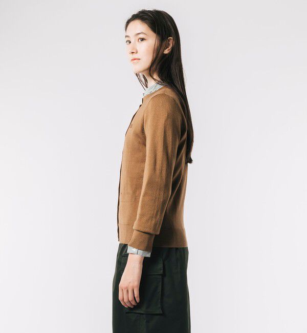 LACOSTE「ウォッシャブルウールニットカーディガン」|カーディガン|
