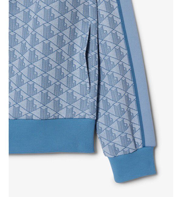 LACOSTE「モノグラムジャカードトラックジャケット 【セットアップ対応】」|スウェット・ジャージ|