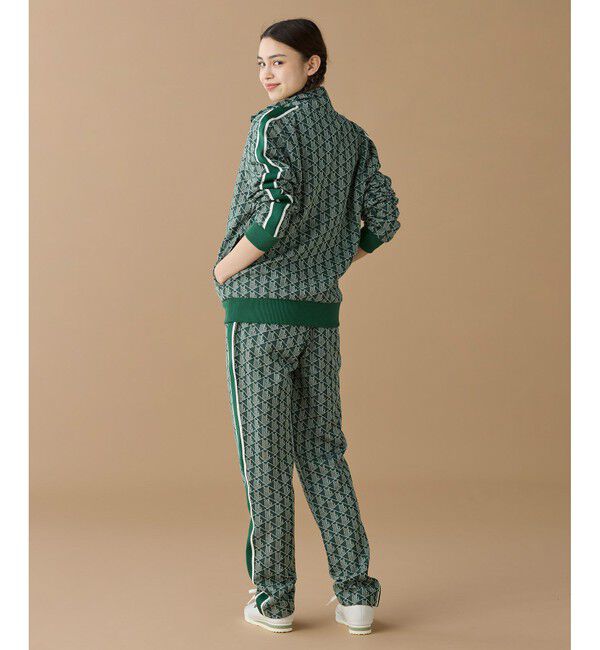 LACOSTE「モノグラムジャカードトラックジャケット 【セットアップ対応】」|スウェット・ジャージ|
