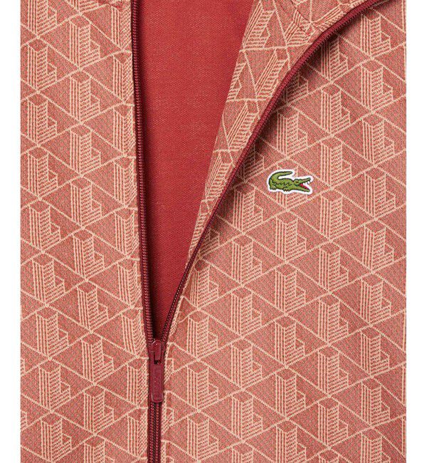LACOSTE「モノグラムジャカードトラックジャケット 【セットアップ対応】」|スウェット・ジャージ|