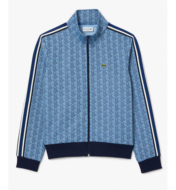 LACOSTE「モノグラムジャカードトラックジャケット 【セットアップ対応】」|スウェット・ジャージ|