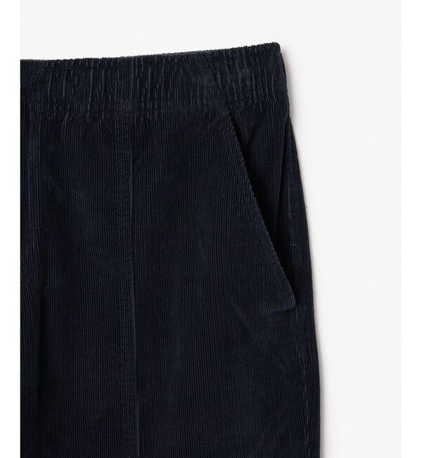 LACOSTE「センターラインステッチ コーデュロイイージーパンツ」|チノ|