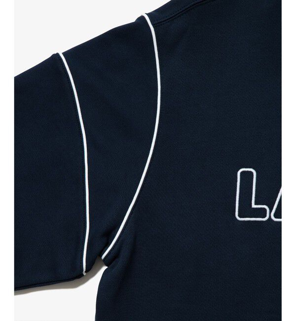 LACOSTE「アウトラインネームステッチクルーネックスウェット トレーナー」|スウェット・ジャージ|