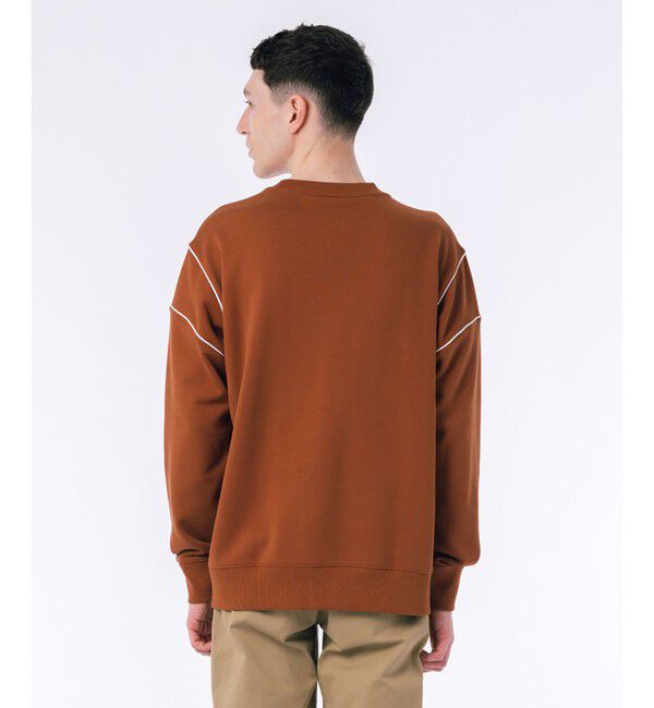 LACOSTE「アウトラインネームステッチクルーネックスウェット トレーナー」|スウェット・ジャージ|