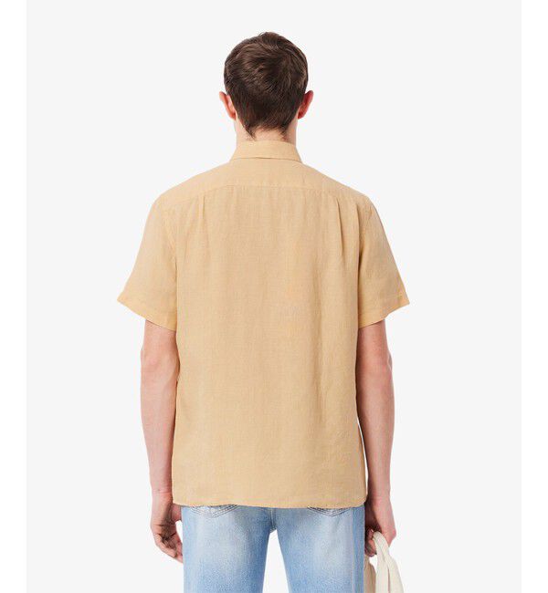 LACOSTE「リネンボタンダウンシャツ」|シャツ・ブラウス|