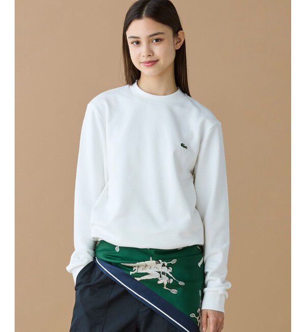 LACOSTE「エッセンシャルクルーネックスウェット」|スウェット・ジャージ|