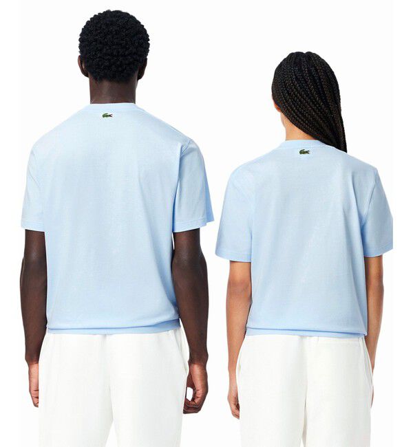 LACOSTE「スモールパリロゴクルーネックTシャツ」|Tシャツ・カットソー|