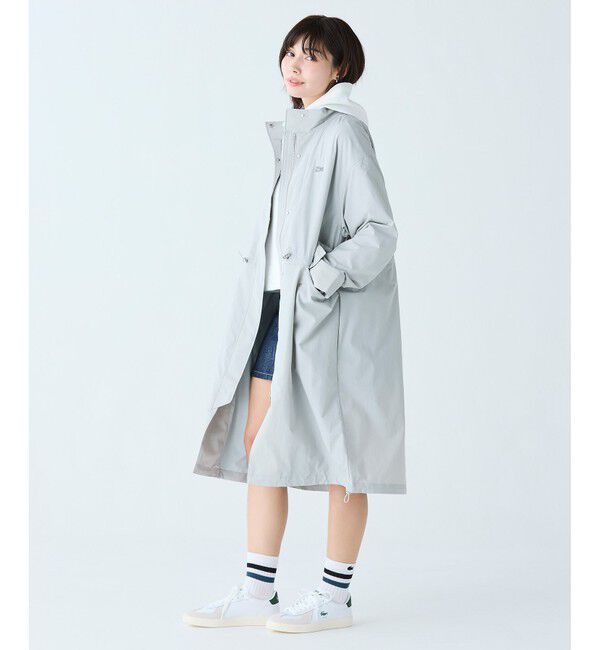 LACOSTE「撥水 ナイロンタフタ スタンドカラーユーティリティコート」|その他|