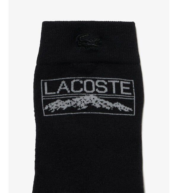 LACOSTE「バックロゴクルーソックス」|ソックス|