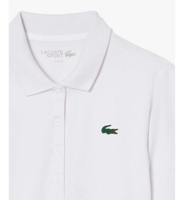 LACOSTE「UVカット スリムフィットUVプロテクトウルトラドライゴルフポロシャツ」|ポロシャツ|