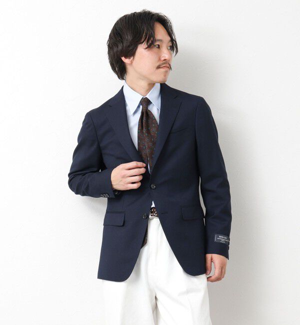 NOLLEY'S goodman「《ビジカジ対応》IMPORT FABRIC JACKET 25SS」|テーラードジャケット|