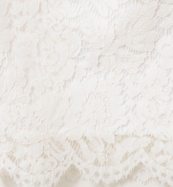 NOLLEY'S「クロップドワイドレースパンツ」|キュロット|