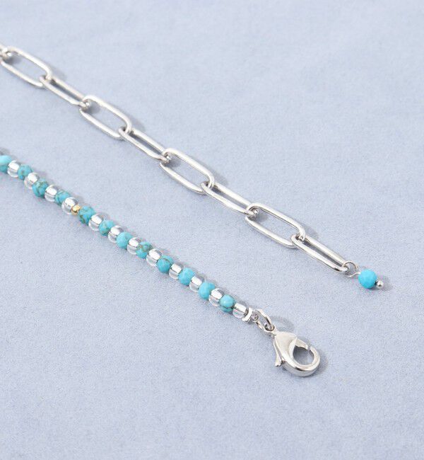 grace grace「【grace grace/グラスグラス】チェーン&times;天然石アレンジネックレス」|ネックレス|