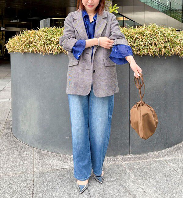 NOLLEY'S「ウォッシャブルカラミオーバージャケット」|テーラードジャケット|