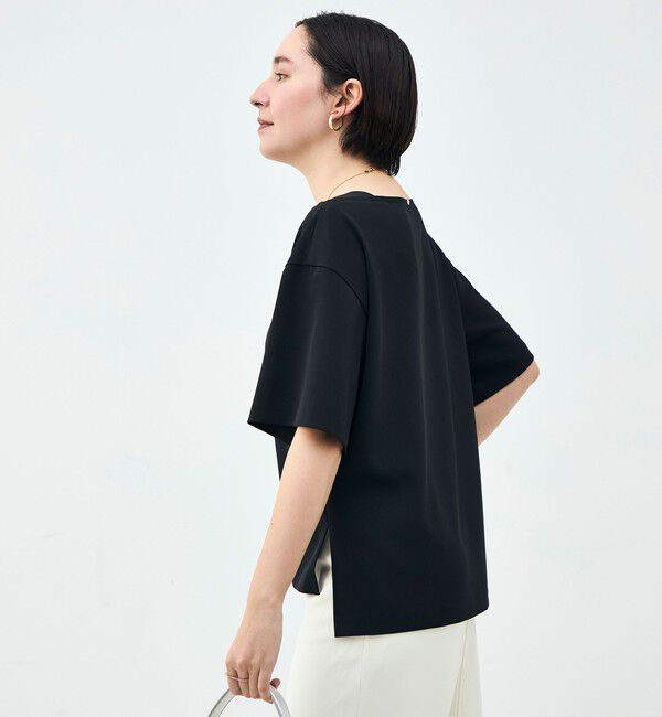 NOLLEY'S「《セットアップ対応》ウォッシャブルイージーツイルTブラウス」|シャツ・ブラウス|