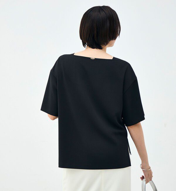 NOLLEY'S「《セットアップ対応》ウォッシャブルイージーツイルTブラウス」|シャツ・ブラウス|