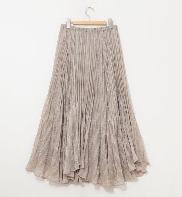 NOLLEY'S「【WEB限定】ウォッシャブルシアーチェックプリーツスカート」|スカート|