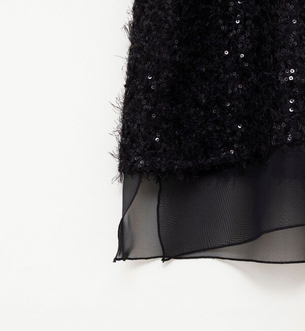 NOLLEY'S sophi「ウォッシャブルフェザースパンコールチュールキャミブラウス」|シャツ・ブラウス|