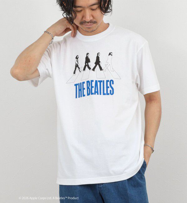 NOLLEY'S goodman「【GOOD ROCK SPEED】THE BEATLES abbey road T プリントTシャツ 26SS」|Tシャツ・カットソー|