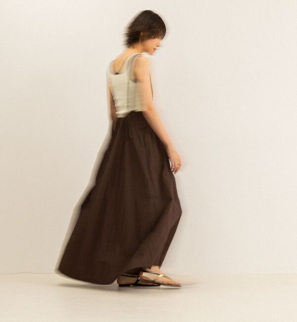 MAQWEL「【追加】【MAQWEL/マクウェル】ウォッシャブルソフトタフタワンピース」|ワンピース|