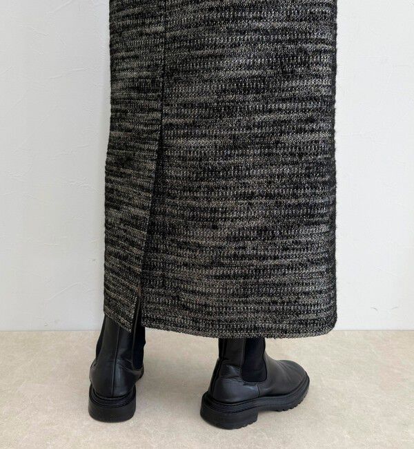 fredy emue「ラメツィードスカート」|スカート|