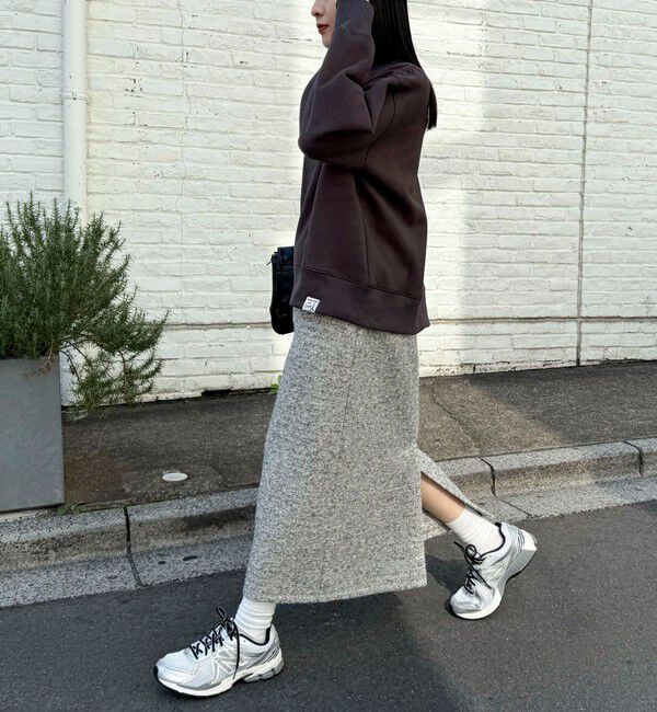 fredy emue「ラメツィードスカート」|スカート|