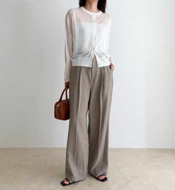 fredy emue「接触冷感イージースラックス」|スラックス|