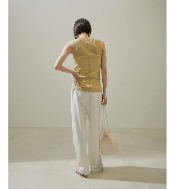 SALON adam et rope'「nu=layerスクープネックタンクトップ」|タンクトップ|