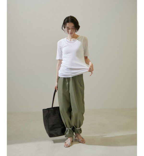 SALON adam et rope'「nu=layerスクープネックタンクトップ」|タンクトップ|