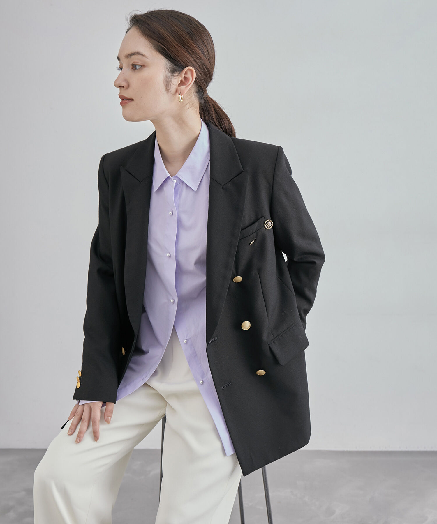 ROPE「【THOMAS MASON（トーマス メイソン）】パールボタンシャツ【雑誌掲載】」|シャツ・ブラウス|