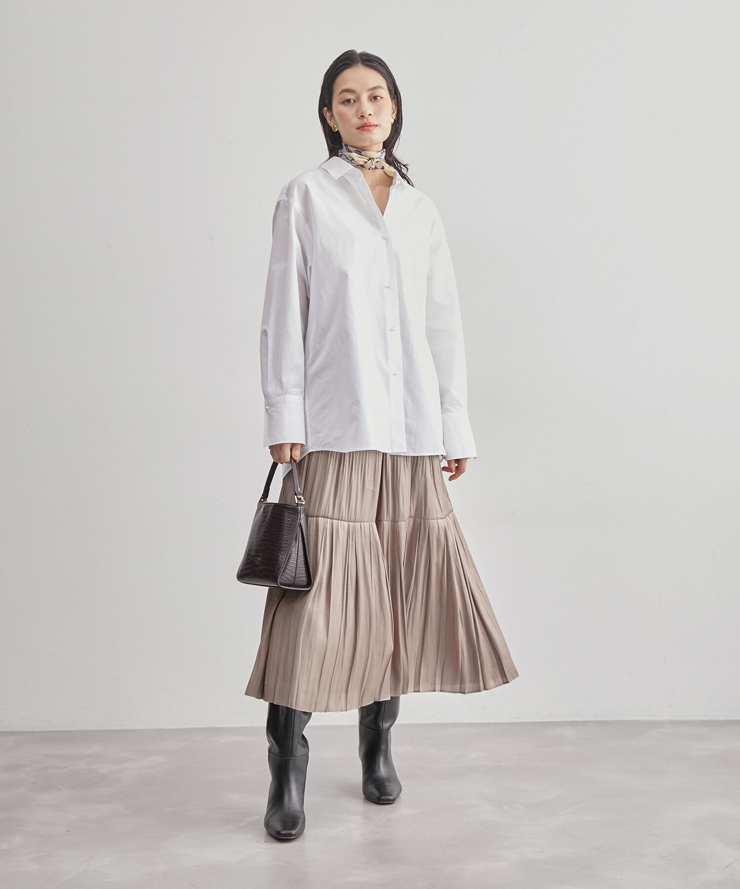 ROPE「【THOMAS MASON（トーマス メイソン）】パールボタンシャツ【雑誌掲載】」|シャツ・ブラウス|