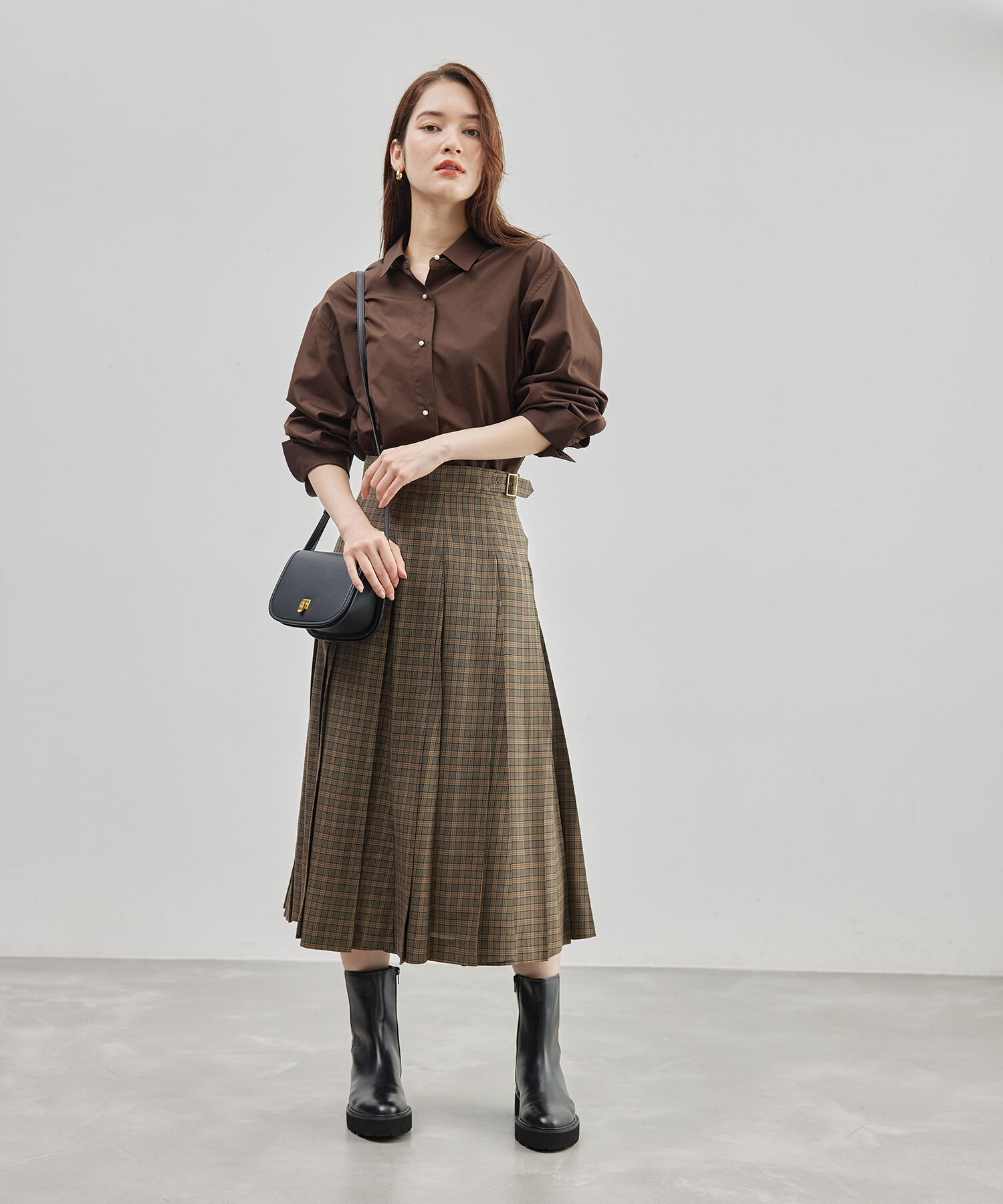 ROPE「【THOMAS MASON（トーマス メイソン）】パールボタンシャツ【雑誌掲載】」|シャツ・ブラウス|