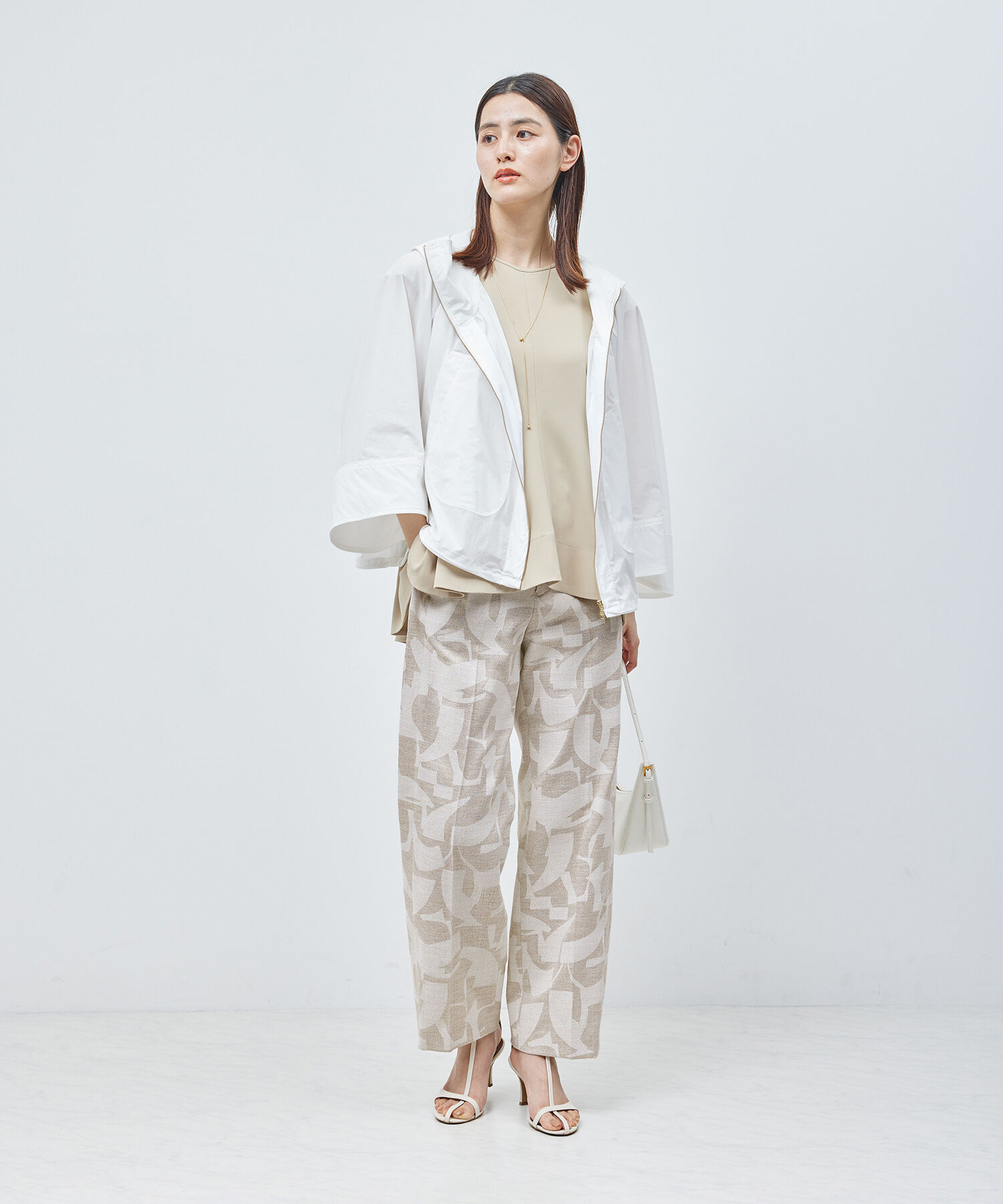 ROPE「サイドタックストレートパンツ【メディア掲載】」|その他|