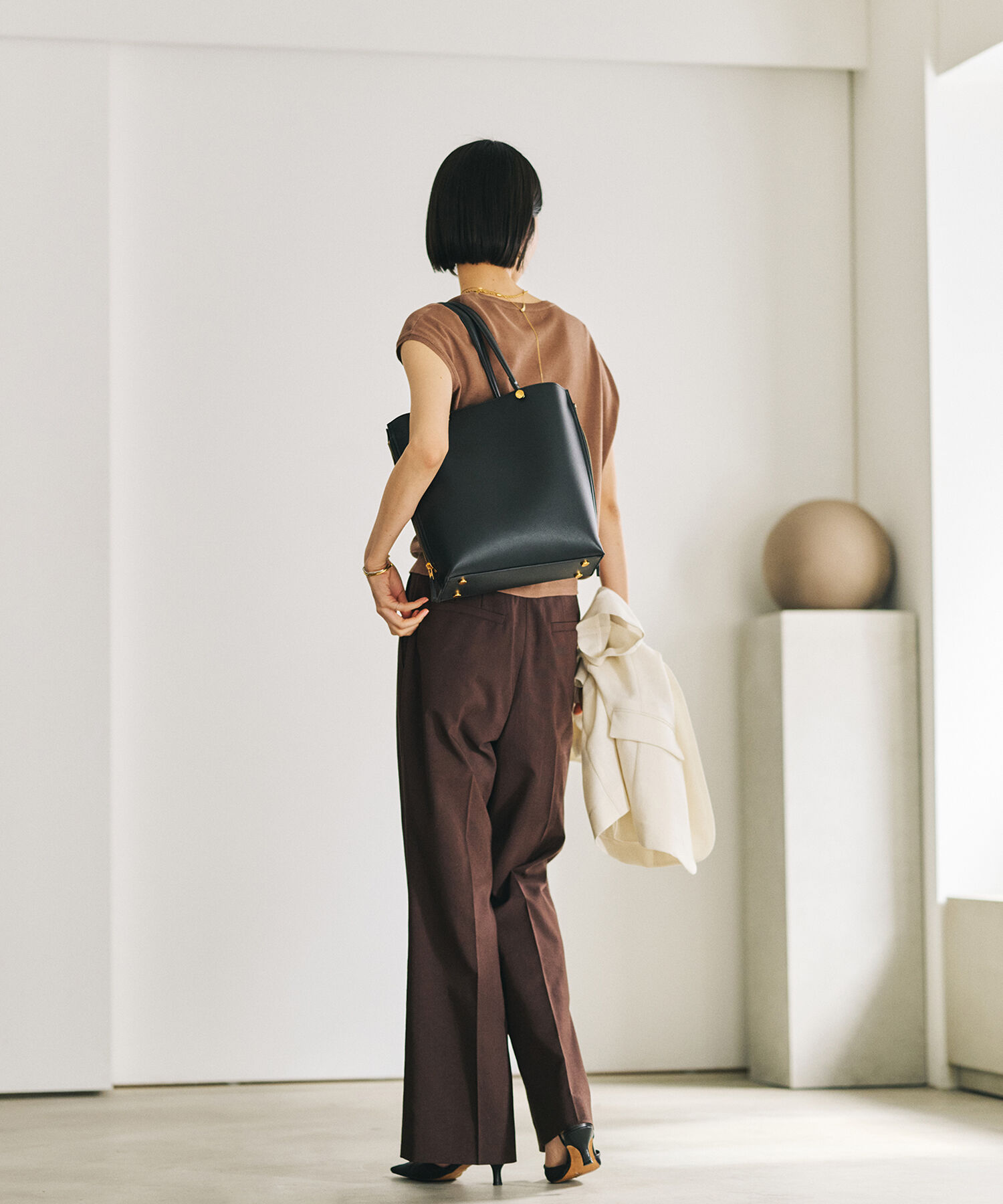 ROPE「【E'POR】【新型】Y BAG Short/通勤・26SS」|トートバッグ|