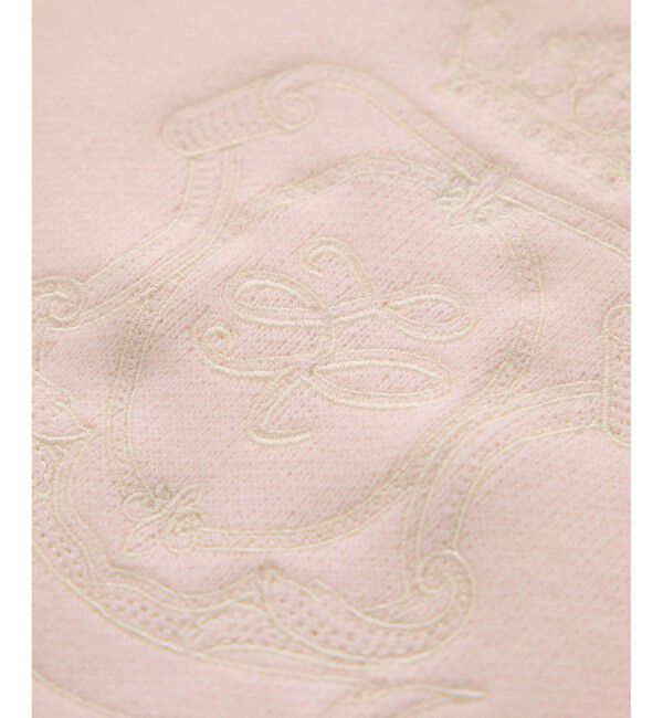 Rope&rsquo;Picnic「スウェットライク刺繍ニットプルオーバー/リンクコーデ」|ニット・セーター|