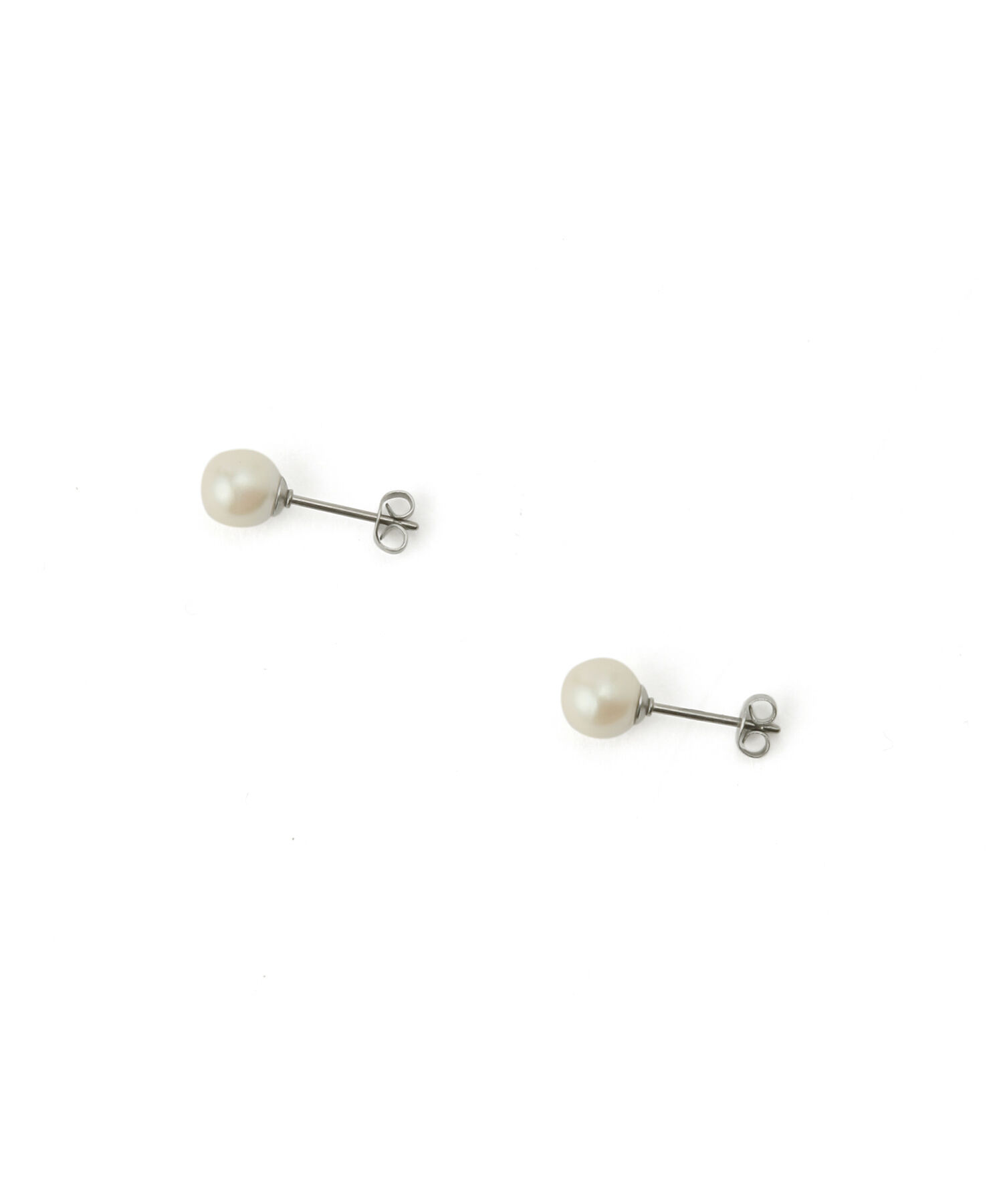 ADAM ET ROPE'「【LES BIJOUX】フープ＆パールセットピアス」|ピアス|