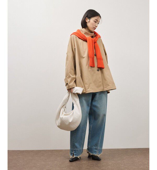 ADAM ET ROPE'「フレアーミドルトレンチコート」|トレンチコート|