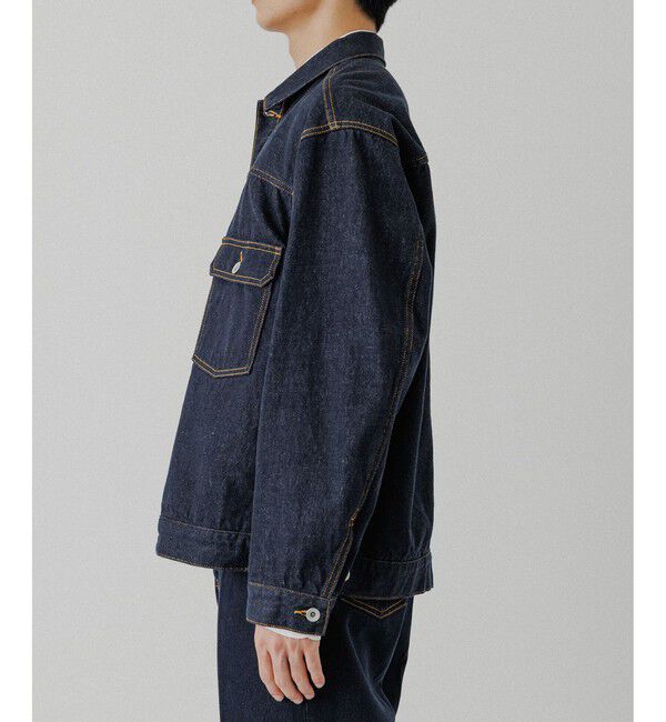 ADAM ET ROPE'「デニム トラッカー ジャケット / ADAM ET ROPE' JEANS -PERS-」|デニムジャケット|