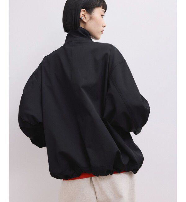 ADAM ET ROPE'「【WEB限定】スタンドネックドロストブルゾン/撥水」|ブルゾン・スタジャン|