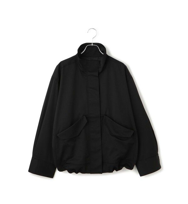 ADAM ET ROPE'「【WEB限定】スタンドネックドロストブルゾン/撥水」|ブルゾン・スタジャン|