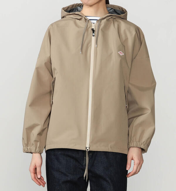 DANTON「DANTON | 3レイヤークロス フードモッズジャケット WOMEN」|テーラードジャケット|