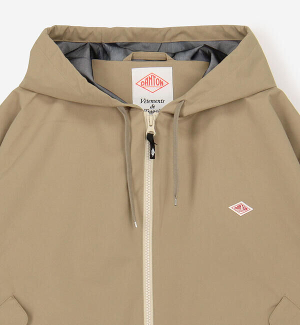 DANTON「DANTON | 3レイヤークロス フードモッズジャケット WOMEN」|テーラードジャケット|