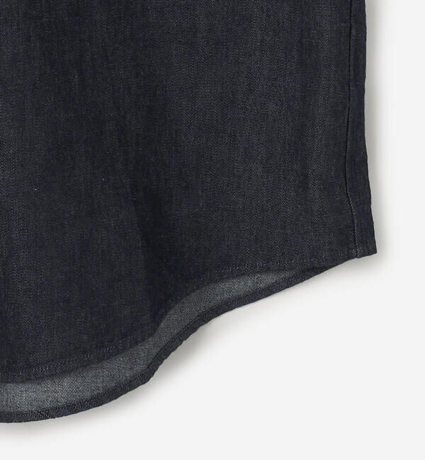 DANTON「DANTON | デニムダンガリー ボタンダウン長袖シャツ MEN」|シャツ・ブラウス|