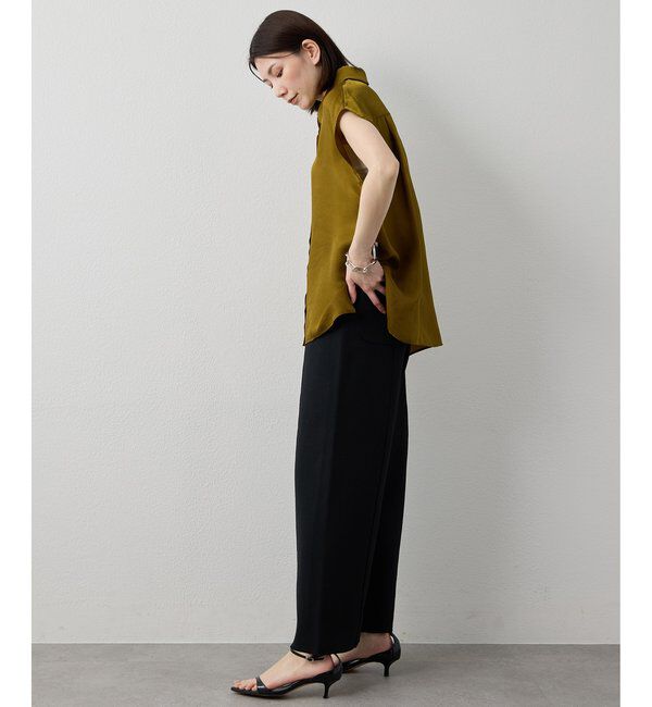 Drawing Numbers「【Drawing Numbers】センターピンタックニットパンツ」|チノ|