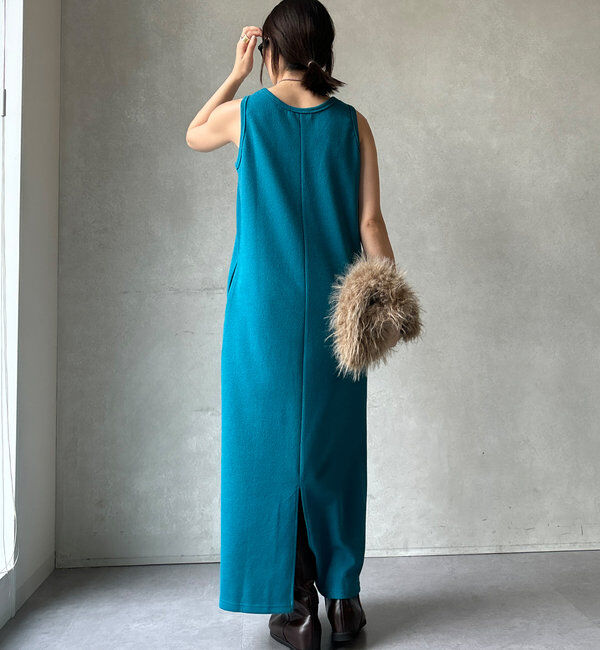  「【全骨格細見え】ブークレーダンボールタンクワンピース」|ワンピース|